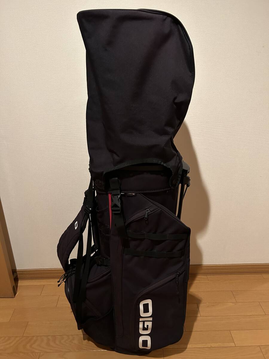 OGIO　キャディバッグ 14分割 ■ ブラック オジオ スタンドバッグ 黒 ゴルフ コンボイ