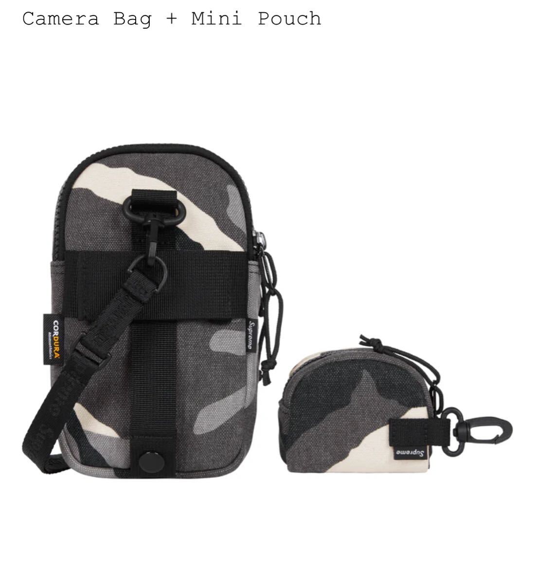 新品】25SS Supreme Camera Bag + Mini Pouch Snow Camo 新品】25SS Supreme Camera Bag + Mini Pouch Snow Camo