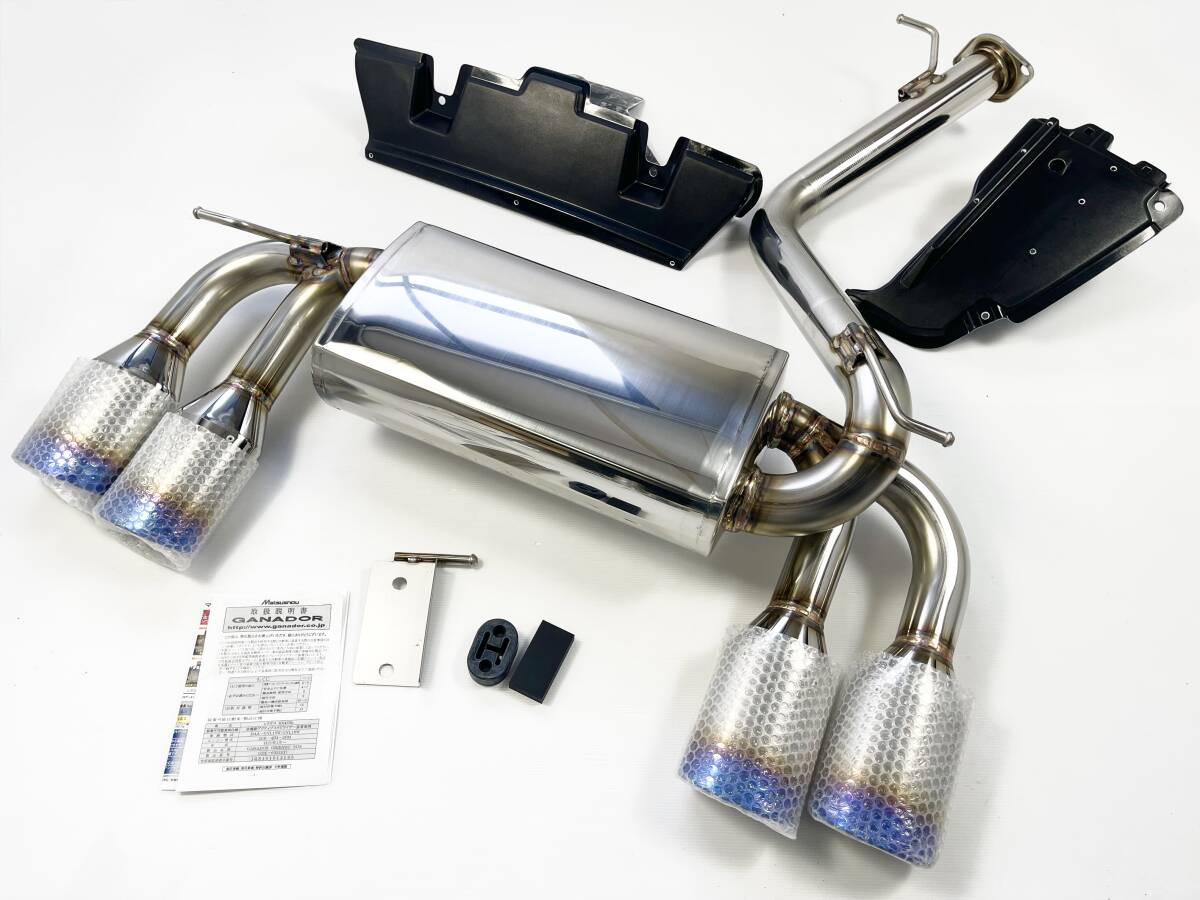 ☆未使用/手渡し可☆GANADOR PBS マフラー チタン レクサス RX450h GDE-633ST GYL16W/GYL15W/GYL10W 2GR-FXE ガナドール ガナドール 左右