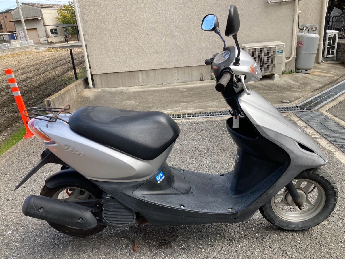 1504 ホンダ　スマートDIO AF56 リアホイール　タイヤ溝あり　AF55