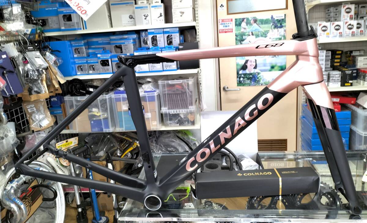 アウトレット新品 COLNAGO C68 Disc Road Frame W/HS,SP 455S HRRG