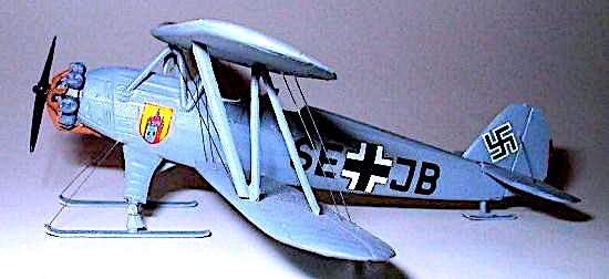 フーマモデル 1/72 クレム Kl 35 / メッサーシュミット M35b / フォッケウルフ Fw 44 プラモデル 3個まとめ売り 未開封 未使用 稀少_画像10