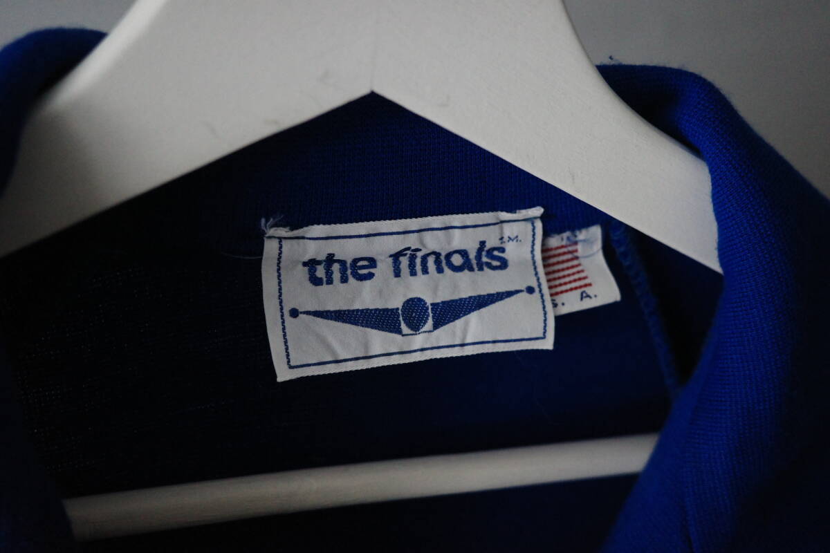 The finals 70-80s vintage patched track jacket MADE IN USA ヴィンテージ ワッペン トラックジャケット トラックトップ_画像3