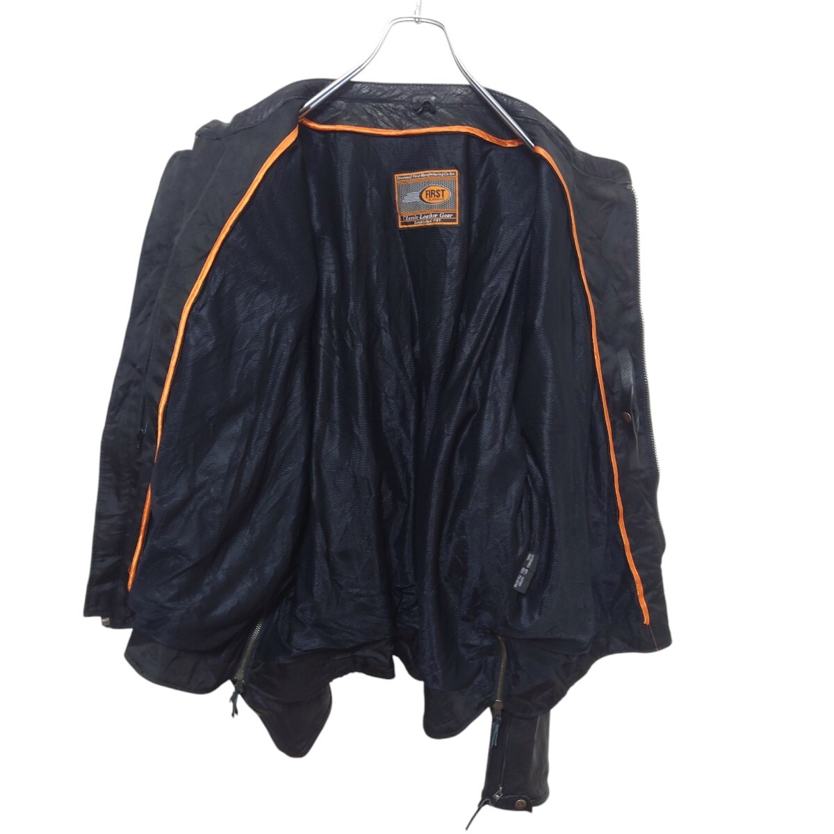 【FIRST CLASSICS】レザー シングルライダースジャケットA-3078_画像3