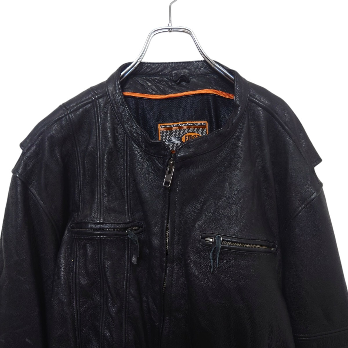 【FIRST CLASSICS】レザー シングルライダースジャケットA-3078_画像4