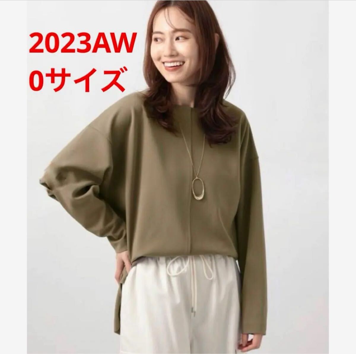 未使用＊BARNYARDSTORM ジョーゼットドルマンプルオーバー 綺麗め_画像1