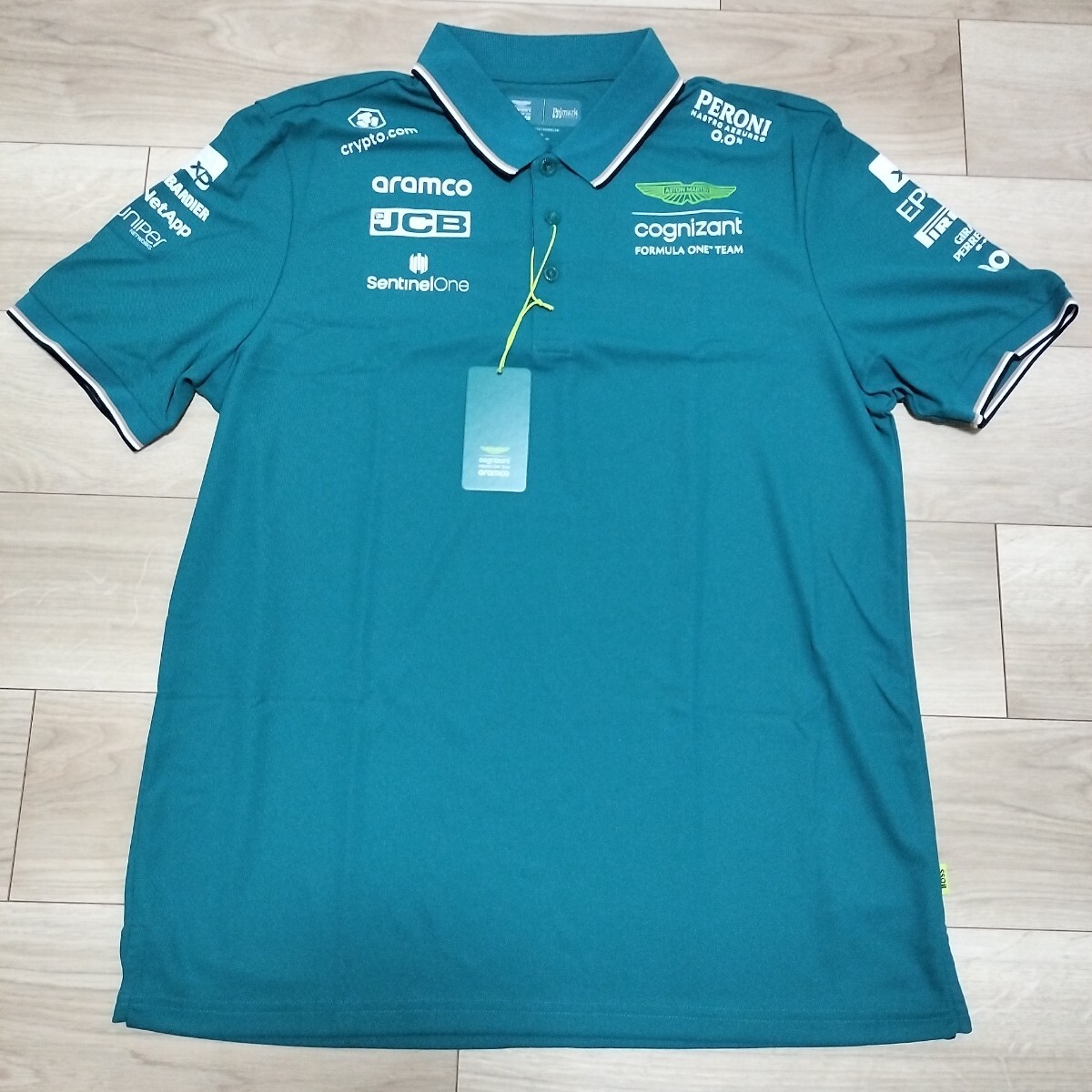 非売品】2023 アストンマーティン F1チーム 支給品 ポロシャツ L 非売品】2023 アストンマーティン F1チーム 支給品 ポロシャツ L