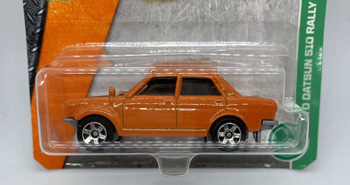◇◆◇MATCHBOX マッチボックス NISSAN '70 DATSUN 510 RALLY オレンジ