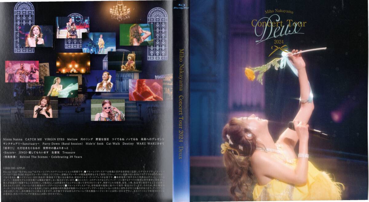 中山美穂 Miho Nakayama Concert Tour 2024 -Deux- [Blu-ray 中山美穂 Miho Nakayama Concert Tour 2024 -Deux- [Blu-ray