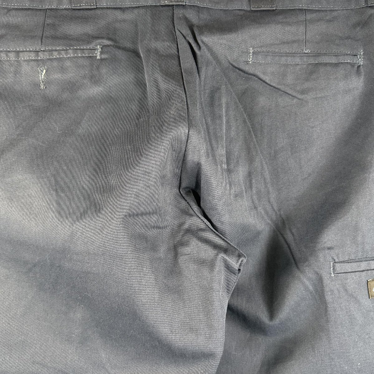  б/у одежда Dickies Dickies рабочие брюки рабочая одежда one отметка Logo распорка двойной колено большой размер w40 L30 темно-синий мужской 