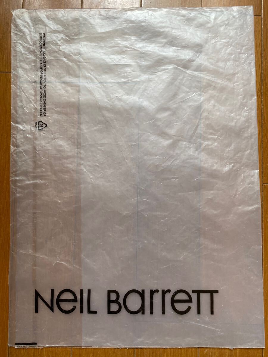 正規(guī) Neil Barrett ニールバレット 付屬品 Tシャツ ビニール 保存袋