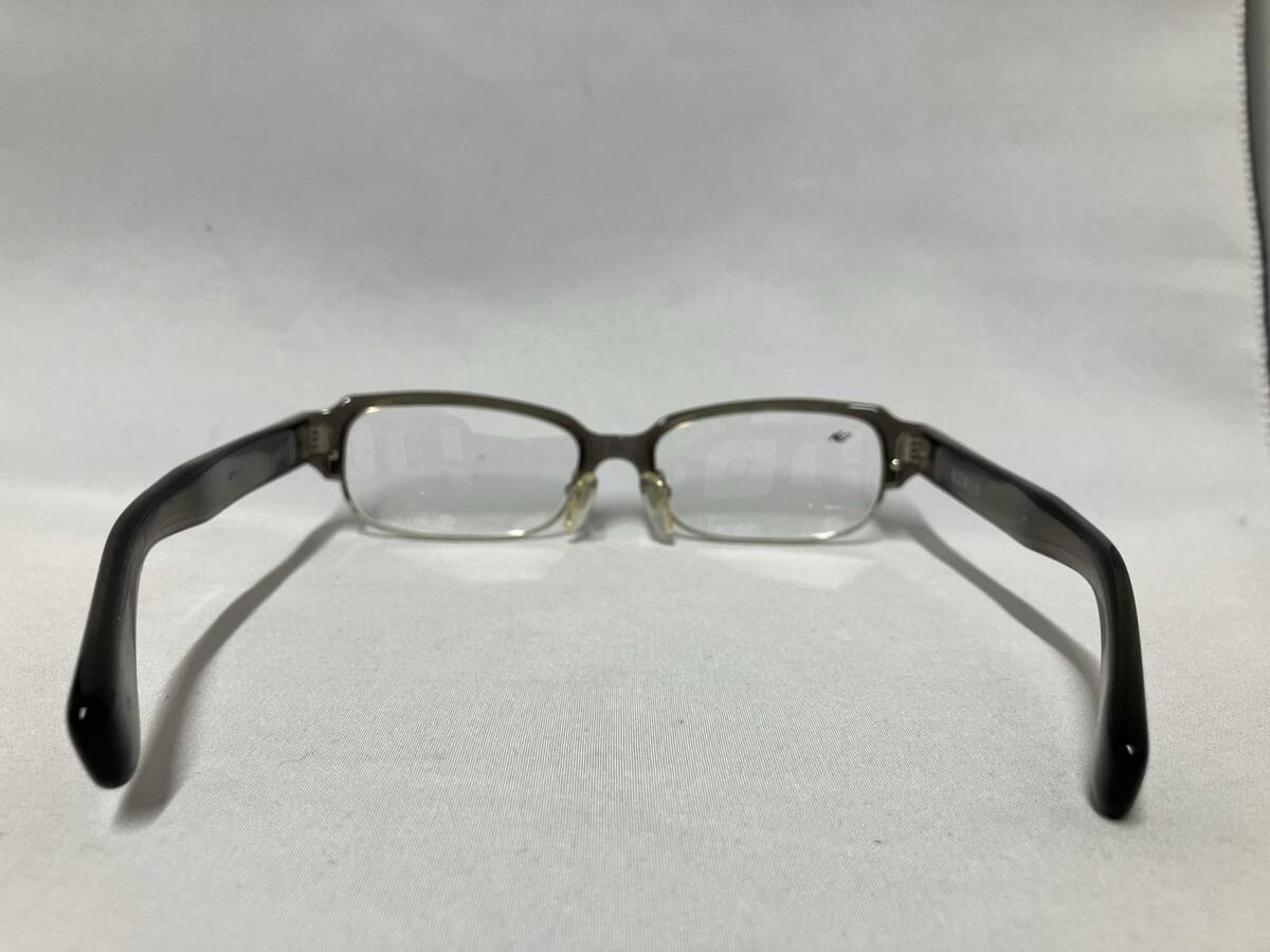SWM EYEGEAR 銘品晴夫作 伊達メガネ 日本制 グレーセルフレーム
