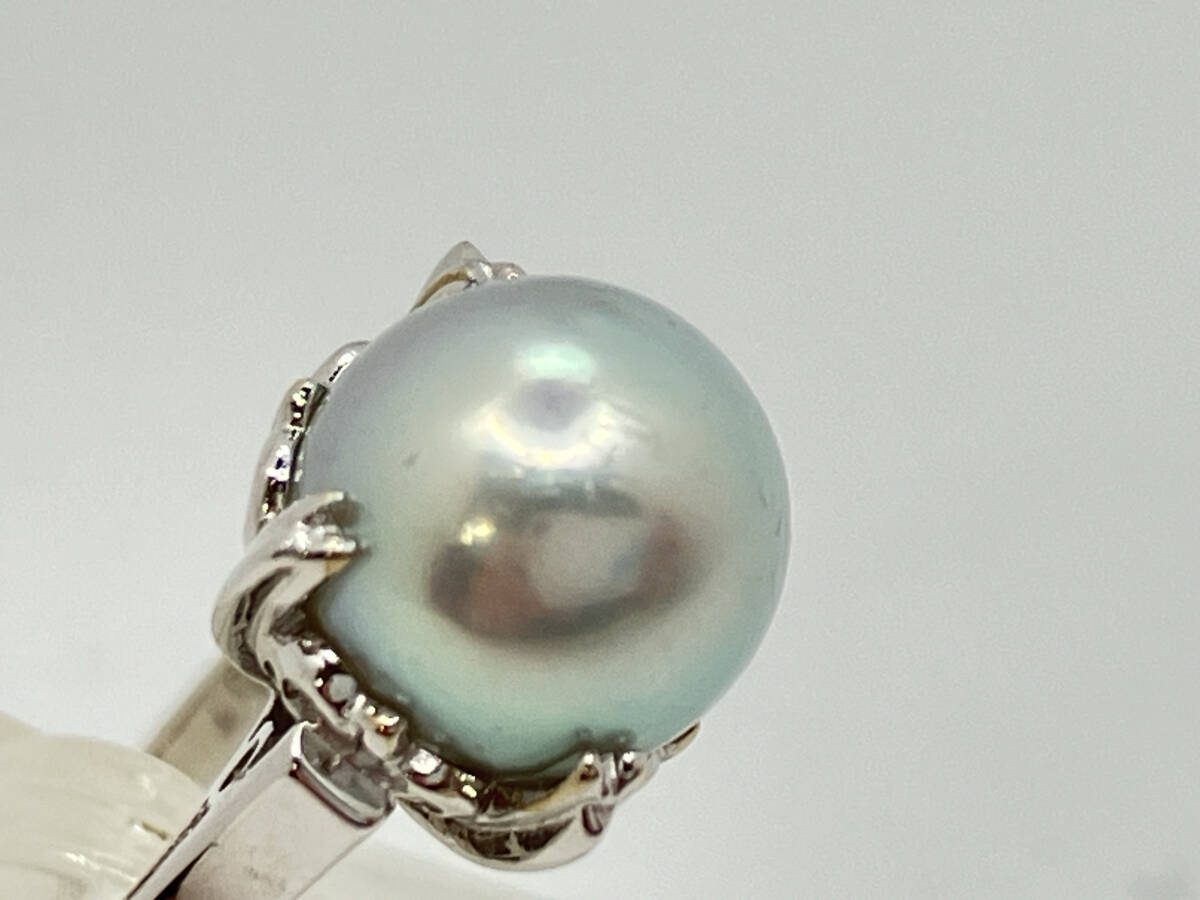 【ホワイトゴールド】K14WG ／＃9／2.7g リング