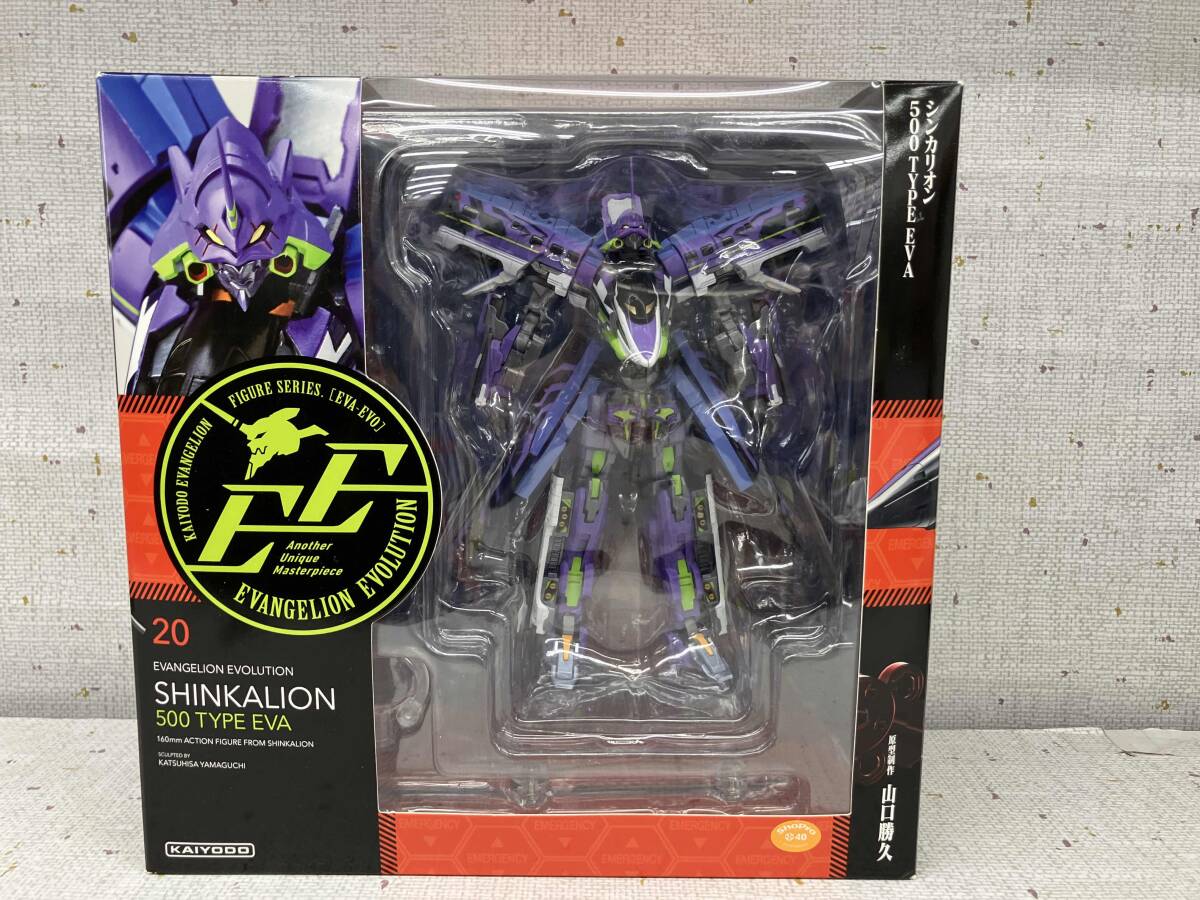 未開封】海洋堂 シンカリオン 500 TYPE EVA リボルテック 未開封】海洋堂 シンカリオン 500 TYPE EVA リボルテック