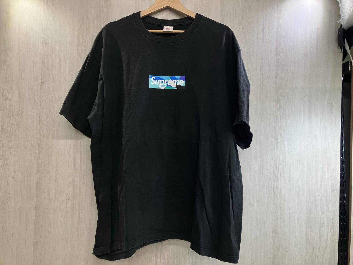 Emilio Pucci Box Logo Tee (Black/Blue) 21ss