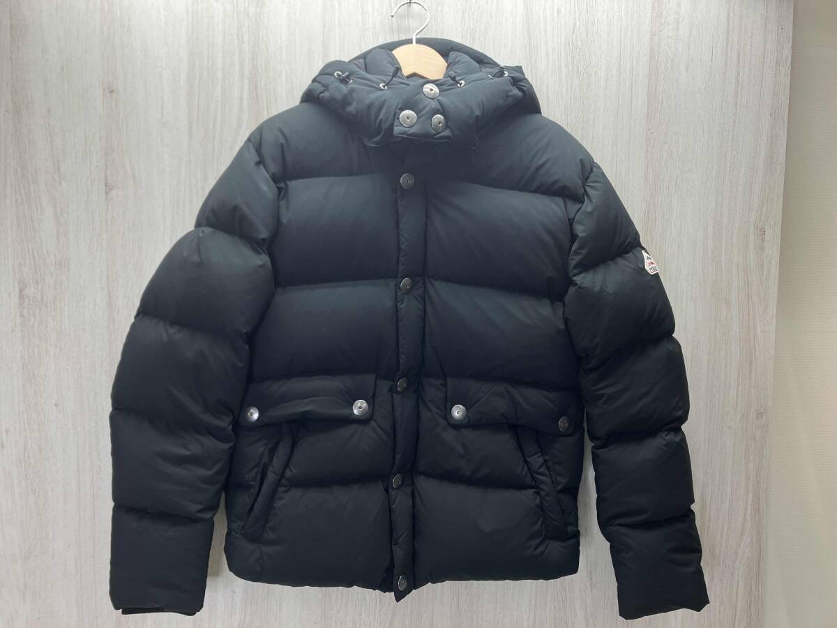 PYRENEX/pire шея sREIMS JACKET/HMK030 Ran s жакет пуховик мельчайший ворсистый короткий French Duck down Logo печать кнопка M