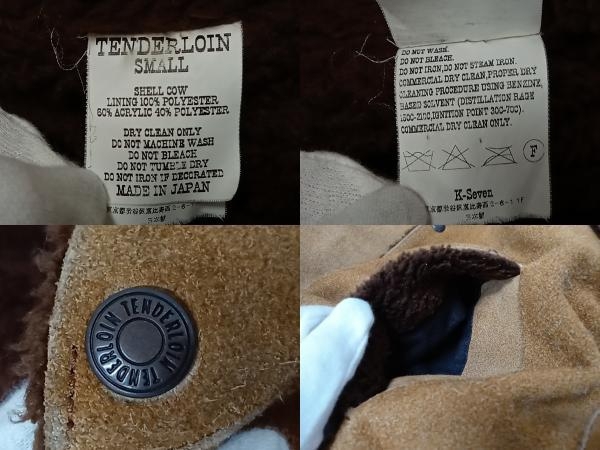TENDERLOIN テンダーロイン レザージャケット Sサイズ オーカーキャメル