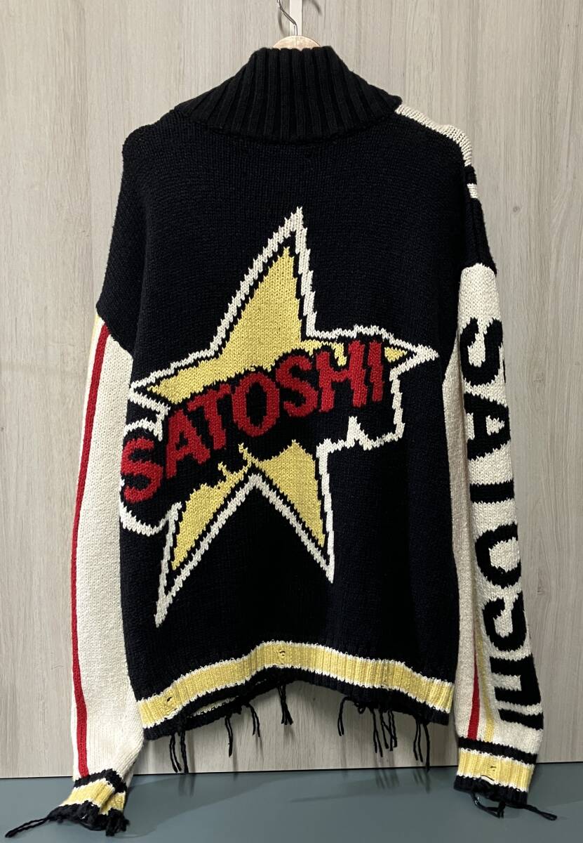 SATOSHI NAKAMOTO/ 'MEMORY'VARSITY CARDIGAN / кардиган /L размер 