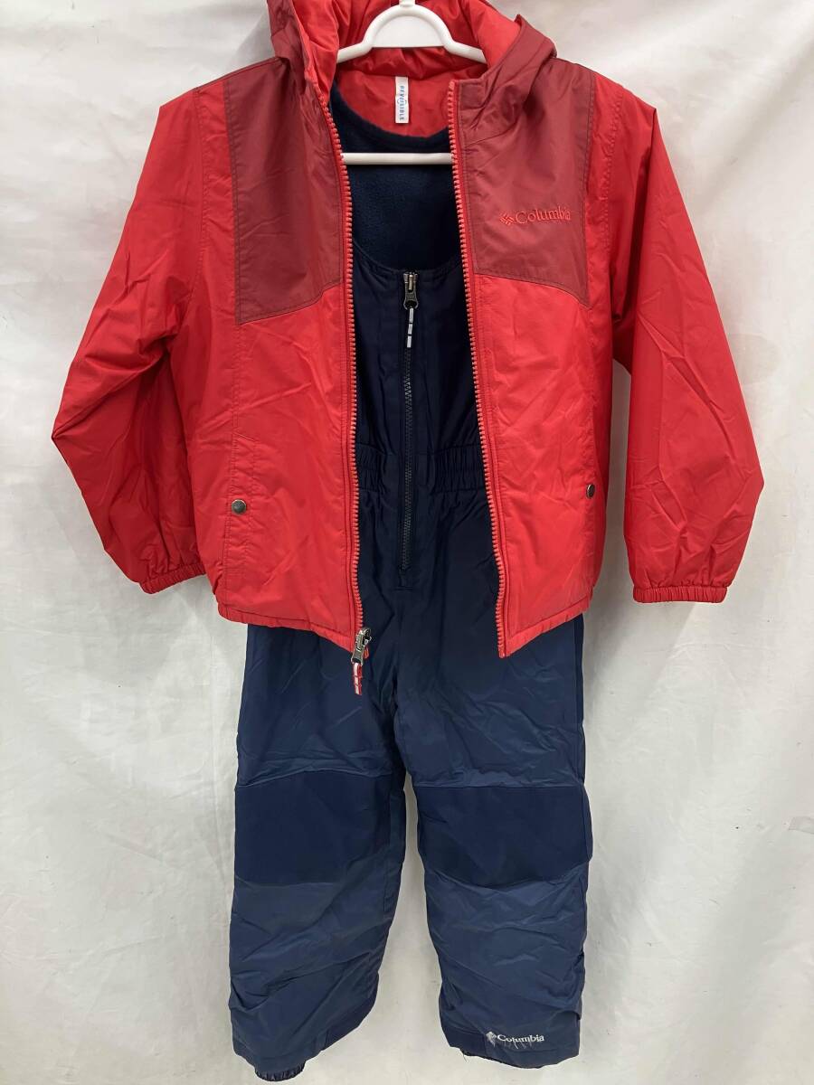 Colombiaコロンビア スキーウェア リバーシブル 子供用キッズ サイズXXS 110cm_画像3