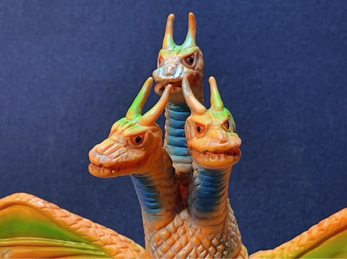 70s キングギドラ 当時物 ソフビ ブルマァク マルサン 70s キングギドラ 当時物 ソフビ ブルマァク マルサン