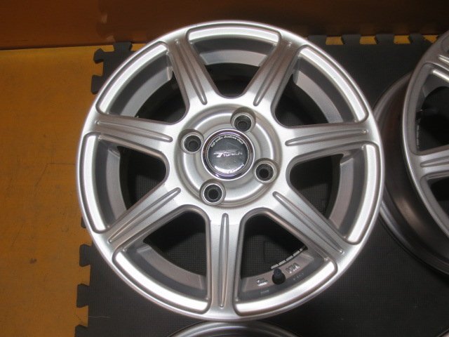 ☆スピスタ☆ホイール　TOPRUN　軽四　14インチ　4.5J　+45　100-4　4本　中古　R145317H_画像2