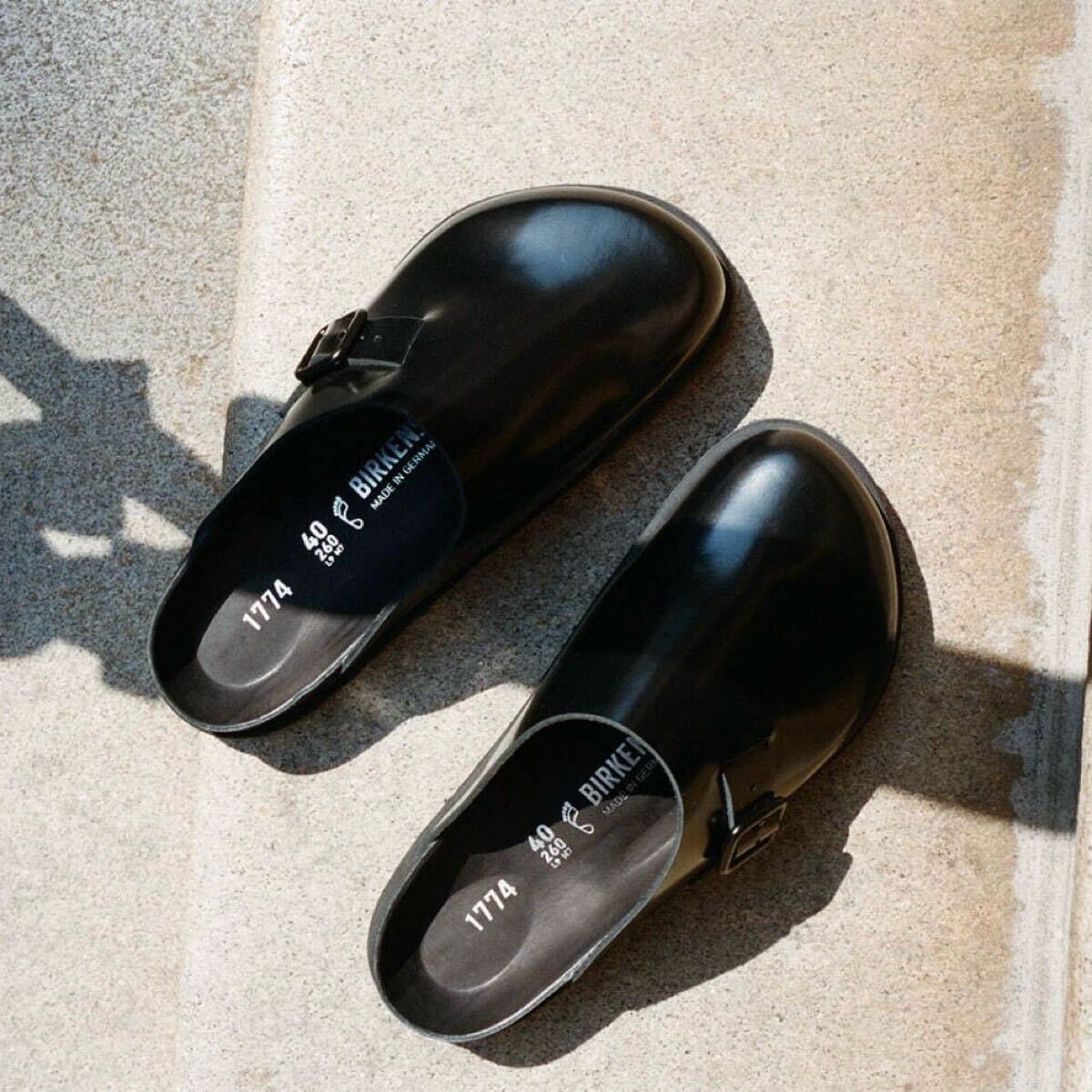Birkenstock 1774 Dougal 43 28cm ビルケンシュトック 高級(jí)ライン ブラック サンダル