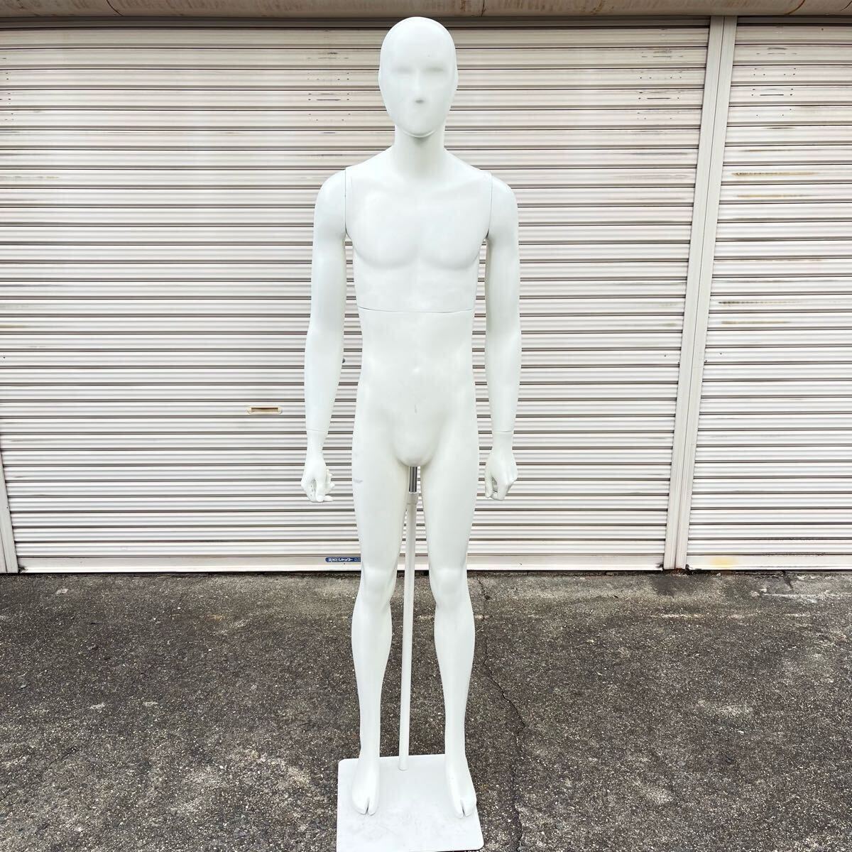 1-1トルソー マネキン 全身 男性 可動式 店舗什器 昭和レトロ アンティーク ディスプレイ 人形 フィギュア