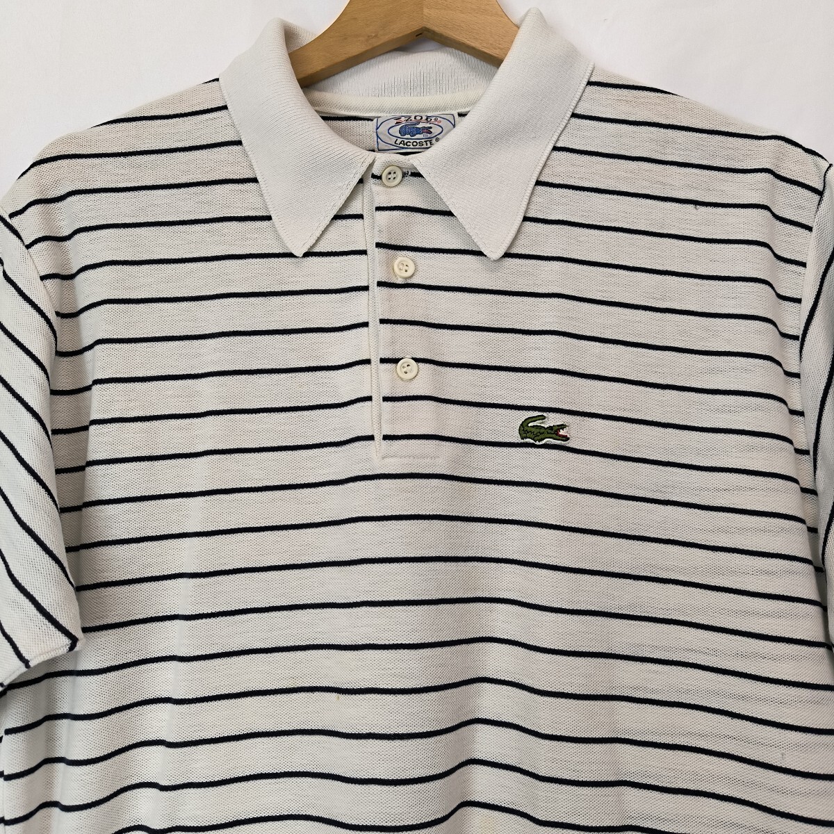 ビンテージ 青タグ LACOSTE ラコステ IZOD 70~80s ストライプ ビンテージ 青タグ LACOSTE ラコステ IZOD 70~80s ストライプ