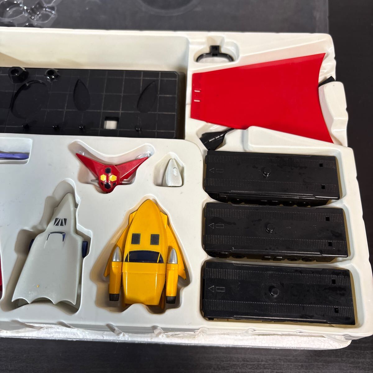 issio Bandai BANDAI Chogokin душа GX-06 Getter Robo 3 body комплект geta-1geta-2geta-3