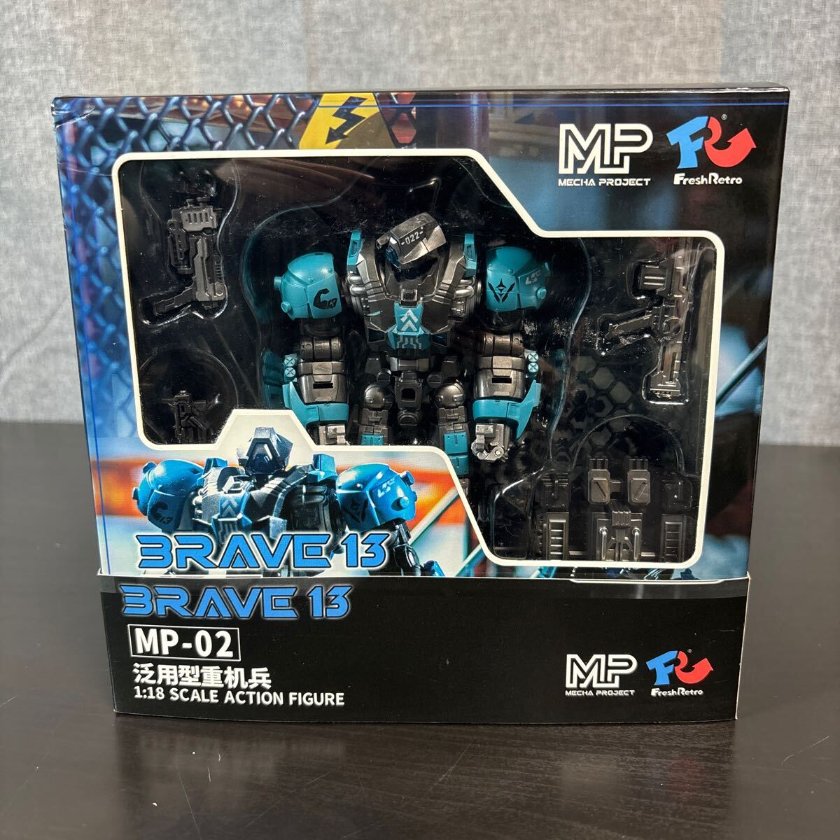 iooo MECHA PROJECT(メカプロジェクト) MP-02 汎用型重機兵 1/18 完成品 可動フィギュア FRESH RETRO(フレッシュレトロ)