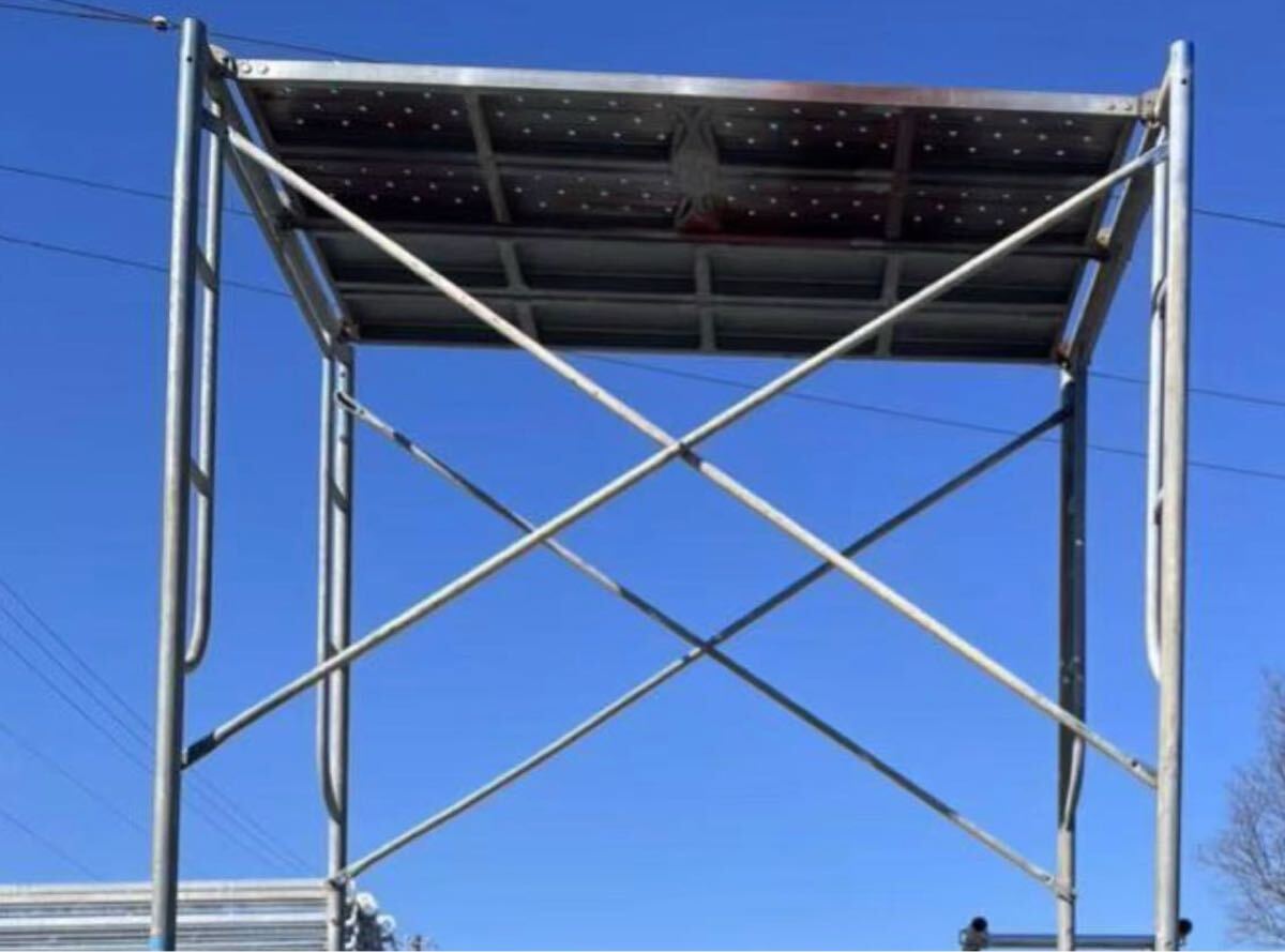 枠組足場 1段 1スパン メーターサイズ 門型 建枠 筋交 ブレス 枠組足場 1段 1スパン メーターサイズ 門型 建枠 筋交 ブレス