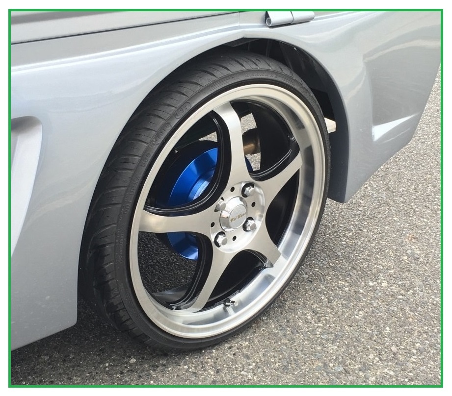 ★Kei Zone 慶虎 ブレーキドラムカバー(ブルー) ハイゼットジャンボ S210P_画像2