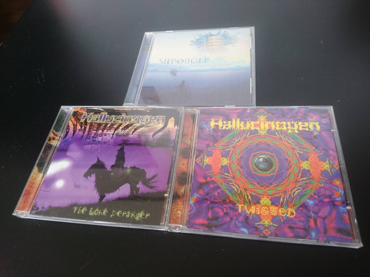 中古CD★Hallucinogen - The Lone Deranger/Twisted + Shpongle Tales Of The Inexpressible 3枚セット solstice／Goa psychedelic Trance