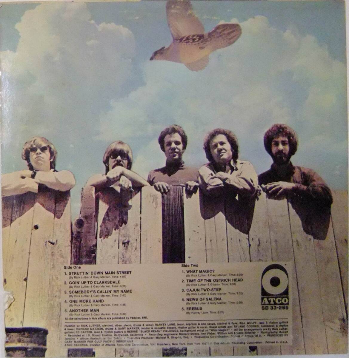 Fusion / Border Town / '69US Atco Records / 初盤オリジナル / スワンプ名盤 / Rising Sons関連 / feat. Ry Cooder, Gary Marker