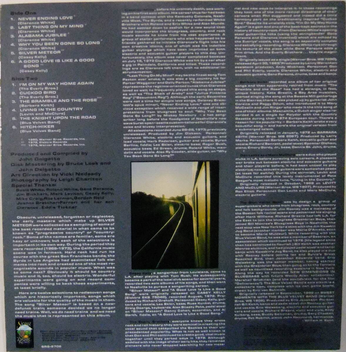 V.A. / Silver Meteor: A Progressive Country Anthology / '80US Sierra Briar Records / inc.Clarence White, Ry Cooder, Barbara Keith