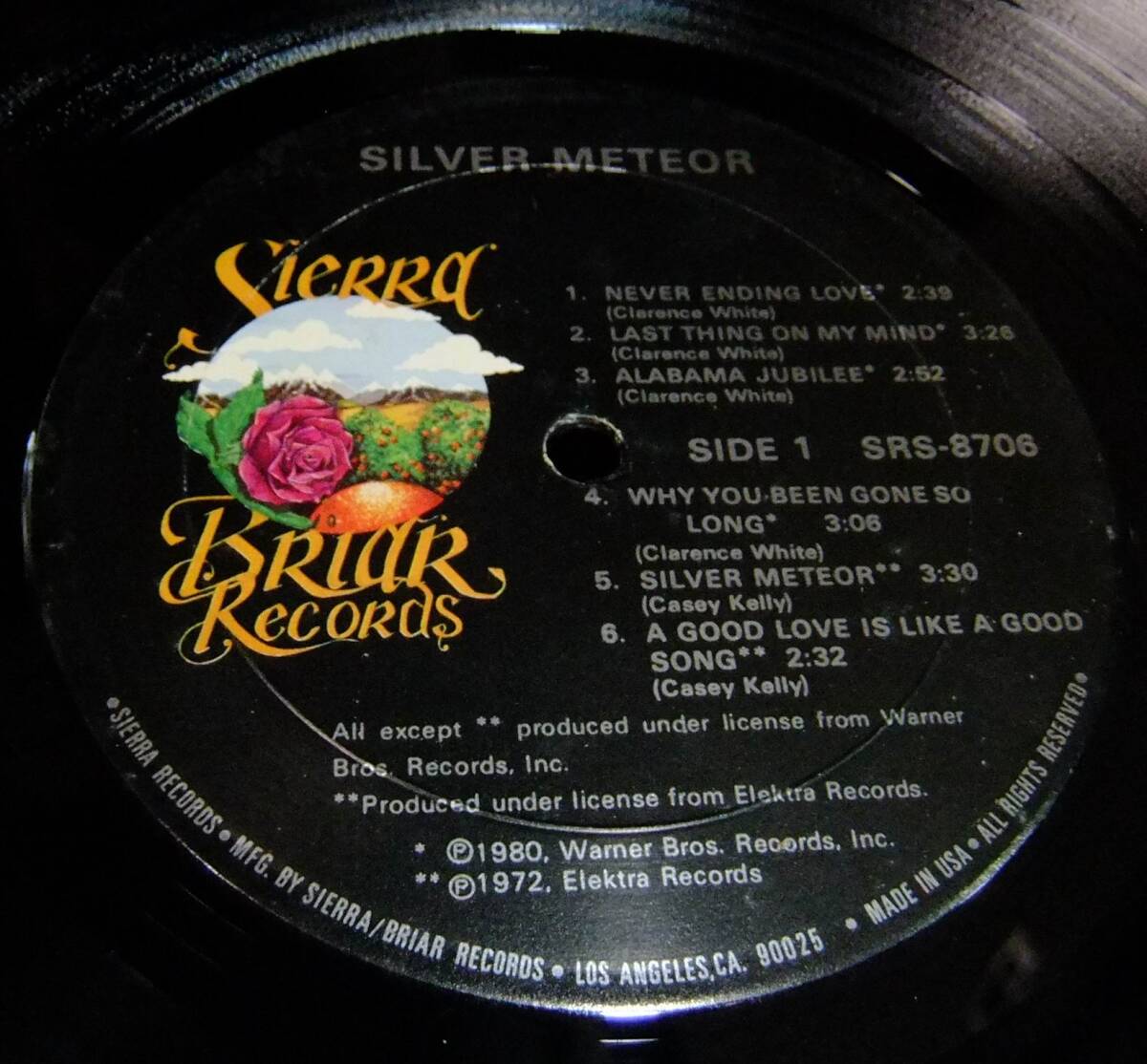V.A. / Silver Meteor: A Progressive Country Anthology / '80US Sierra Briar Records / inc.Clarence White, Ry Cooder, Barbara Keith
