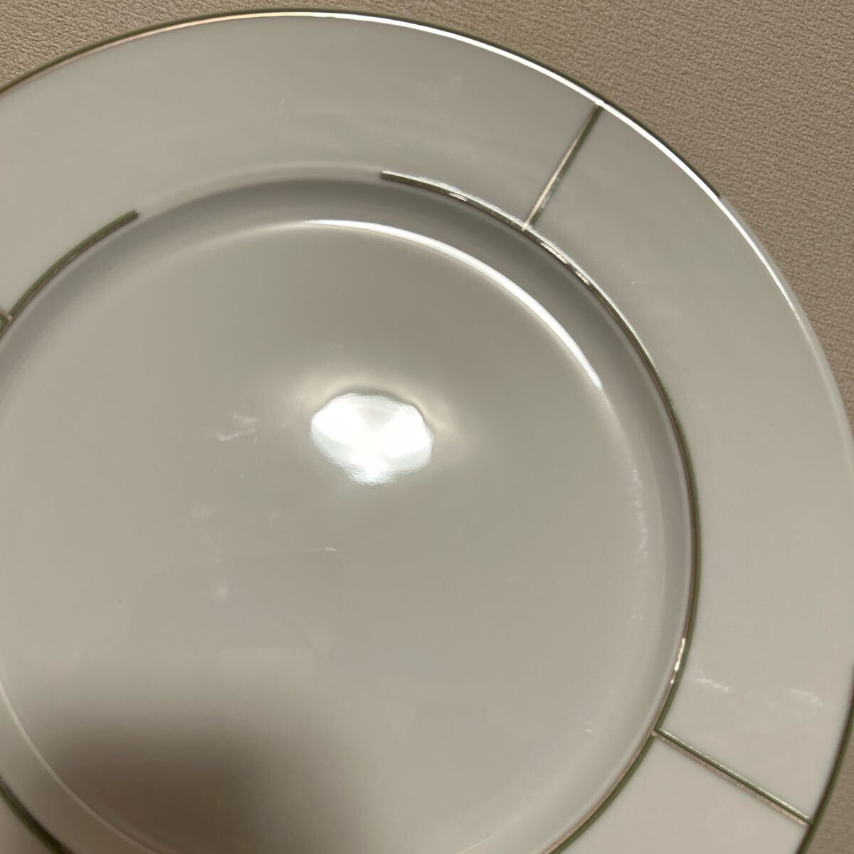 エルメス　リズム　グリーン　ディナープレート　サービスプレート　30cm エルメス リズム グリーン ディナープレート サービスプレート 30cm