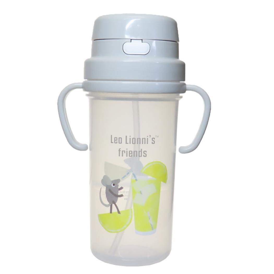 レオレオニ 水筒 ストローボトル LEMON 大西賢製販 子供 遠足 絵本キャラクター グッズ_画像1