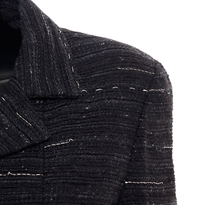 シャネル CHANEL ジャケット 99A ツイード Size:34 1999s ブラック