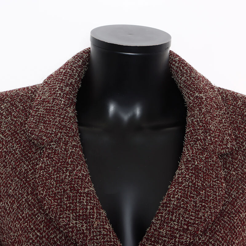 シャネル CHANEL ジャケット Size:36 97A 1997 ココマーク パープル グレー