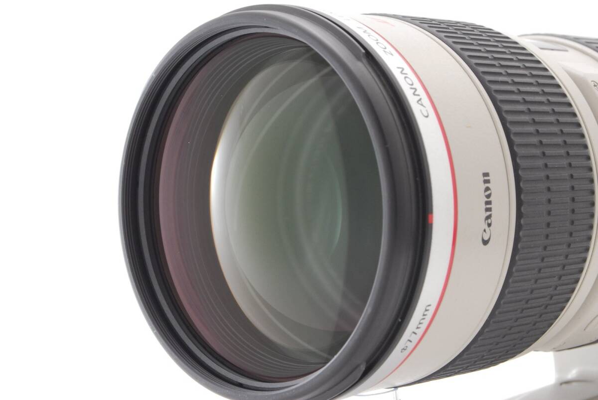 【ケース フード 付き 美品 保証付き 動(dòng)作確認(rèn)済み】Canon EF 70-200mm f/2.8 L IS USM Telephoto Lens キャノン ズーム レンズ