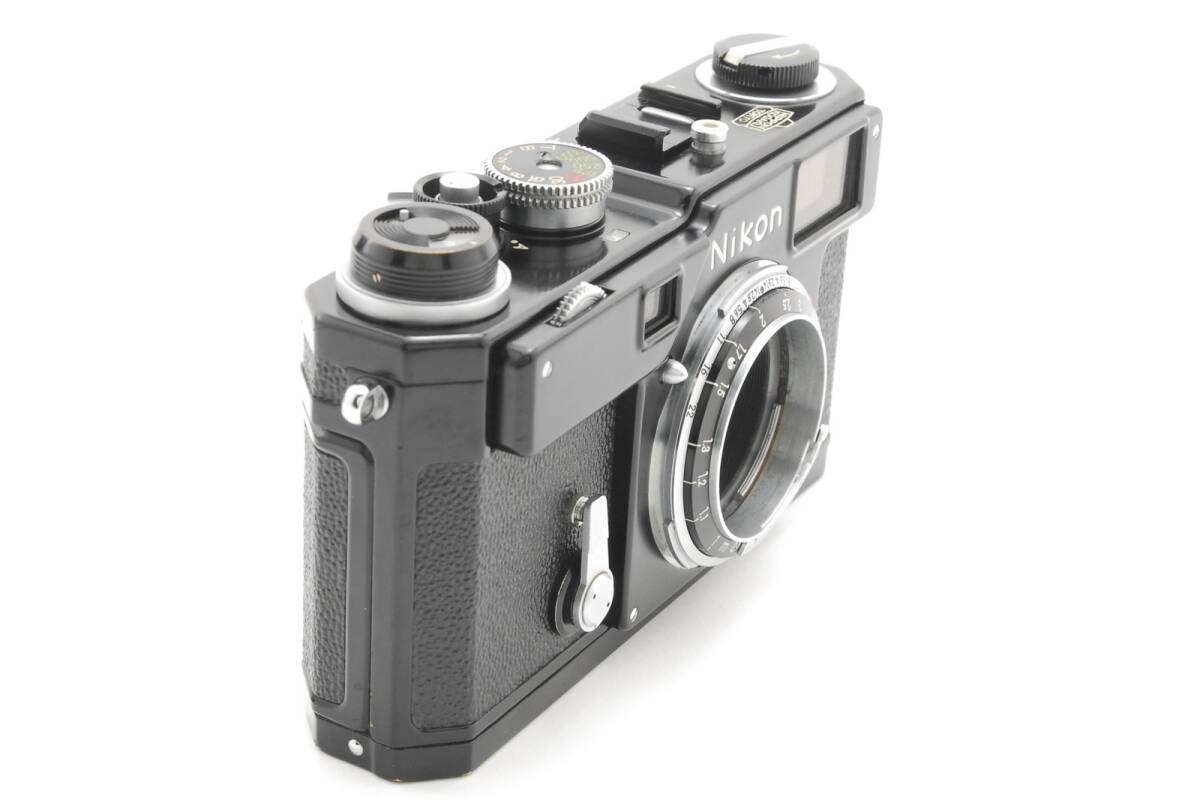◆希少◆【美品 保証付 動作確認(rèn)済】Nikon S3 Olympic Black Body Only ニコン オリンピック ブラック レンジファインダー フィルム カメラ