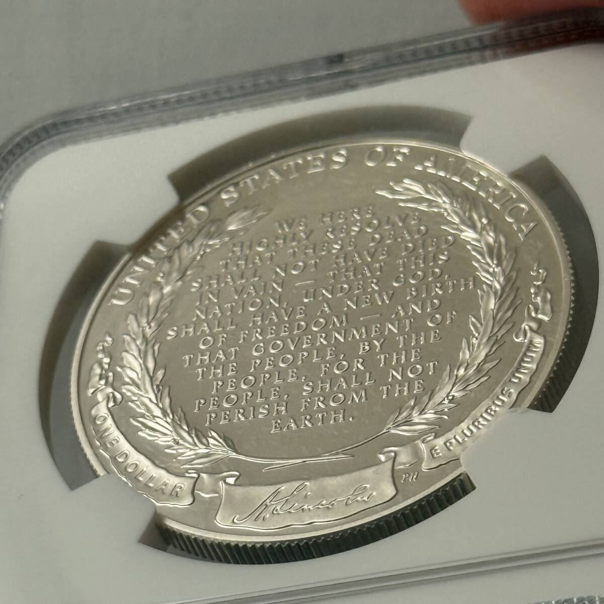 ★最高鑑定 2009年 アメリカ リンカーン 1ドル 銀貨 NGC PF70 ☆最高鑑定 2009年 アメリカ リンカーン 1ドル 銀貨 NGC PF70