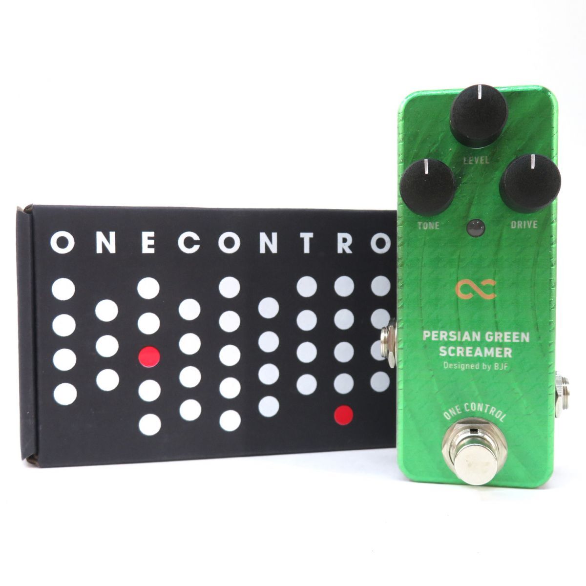 094s☆ONE CONTROL ワンコントロール PERSIAN GREEN SCREAMER ギター用 エフェクター オーバードライブ ※中古