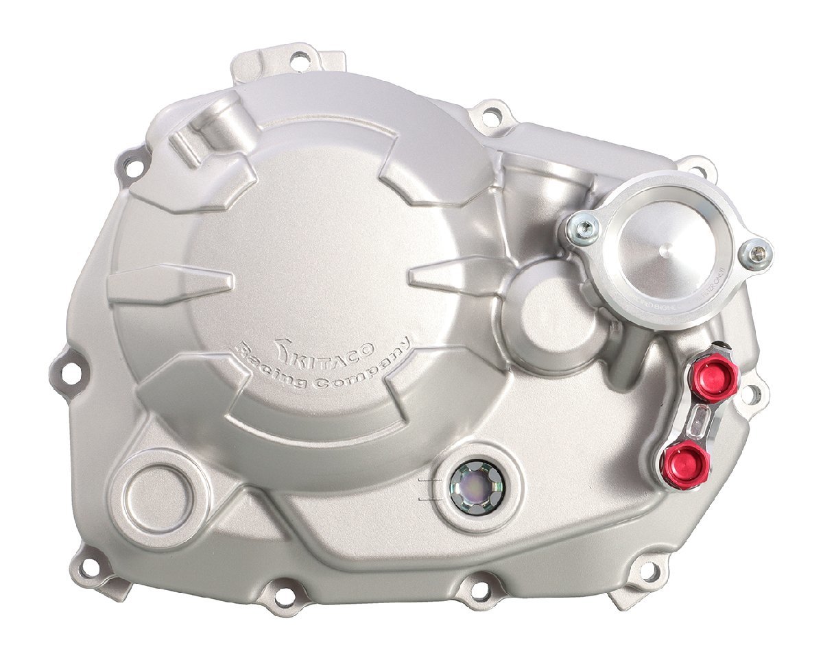 キタコ GROM(JC92)/モンキー125(JB03/JB05) クラッチカバーKIT(シルバー)/307-1452060_画像2