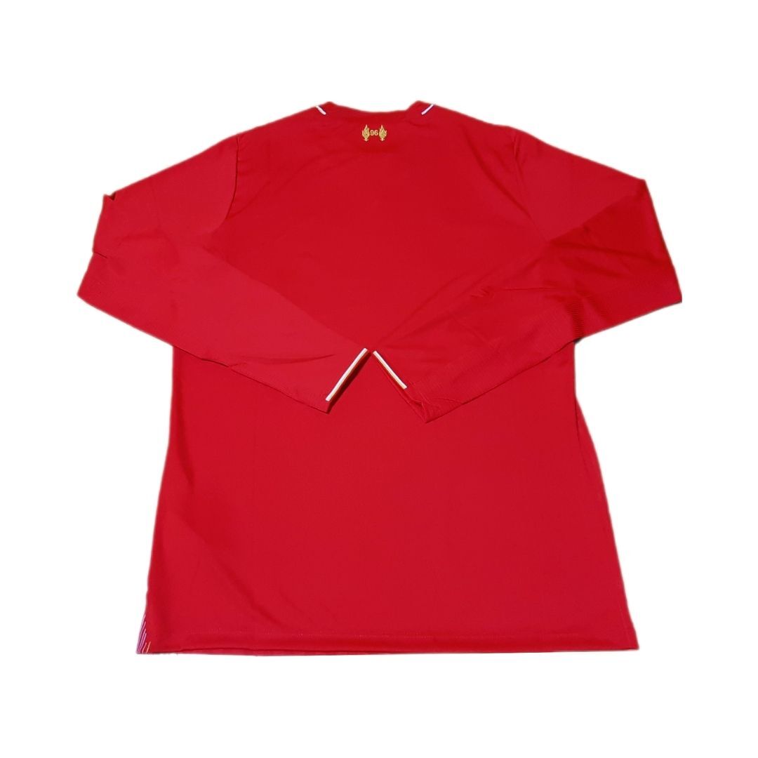 新品未使用サイン入りリヴァプールゲームシャツ2015-16