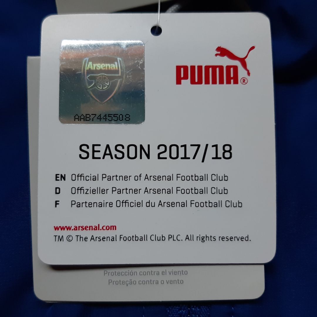 PUMA プーマ アーセナル 2017/18 ナイロンジャケット レア