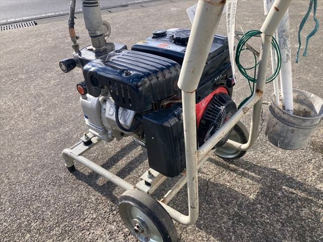 ☆セイワ:60GE:エアレス塗装機:エンジン塗装機:4馬力:GM132:現状 ☆セイワ:60GE:エアレス塗装機:エンジン塗装機:4馬力:GM132:現状