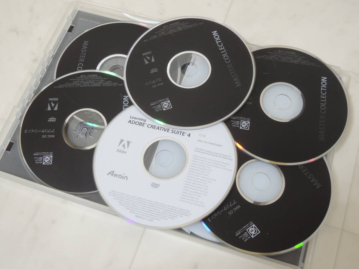 A-05652 Adobe Creative Suite 4 Master Collection Mac 日本語 A-05652 Adobe Creative Suite 4 Master Collection Mac 日本語
