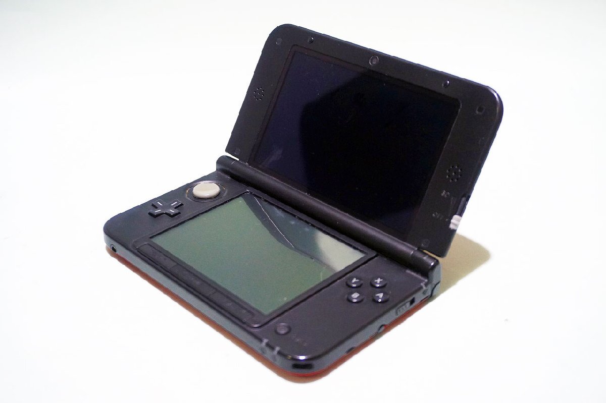 経典 質Banana】ジャンク品!Nintendo/任天堂 3DSLL 部品破損 レッド ニンテンドー3DS LL本体